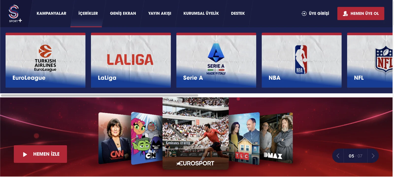 Sports leagues you can watch on S Sport R with a VPN connection.
